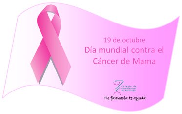 Día Mundial Contra el Cáncer de Mama 2016 - Colegio de Farmacéuticos de Pontevedra