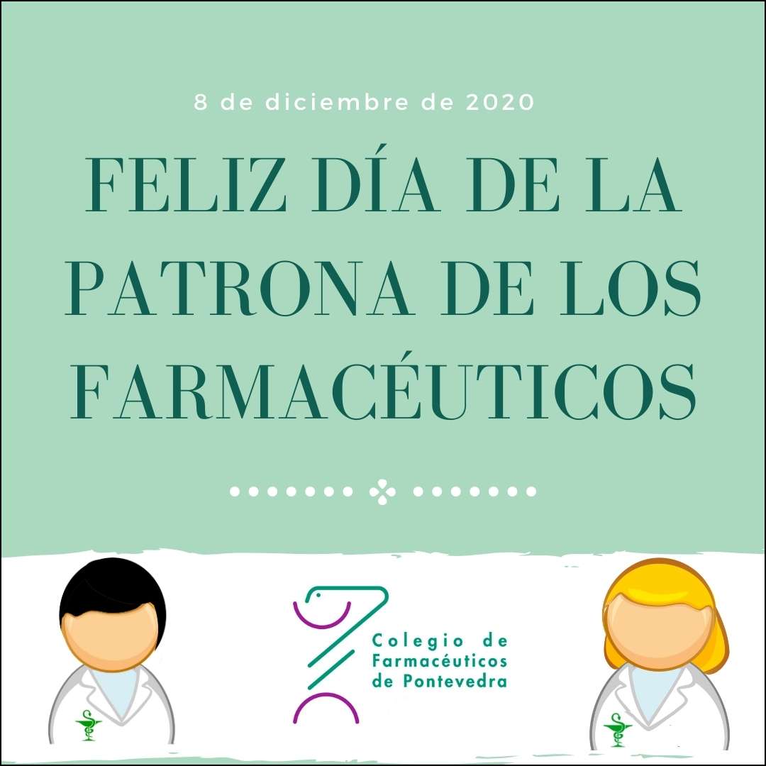 Día de la Patrona de los Farmacéuticos 2020 - Colegio de Farmacéuticos de Pontevedra