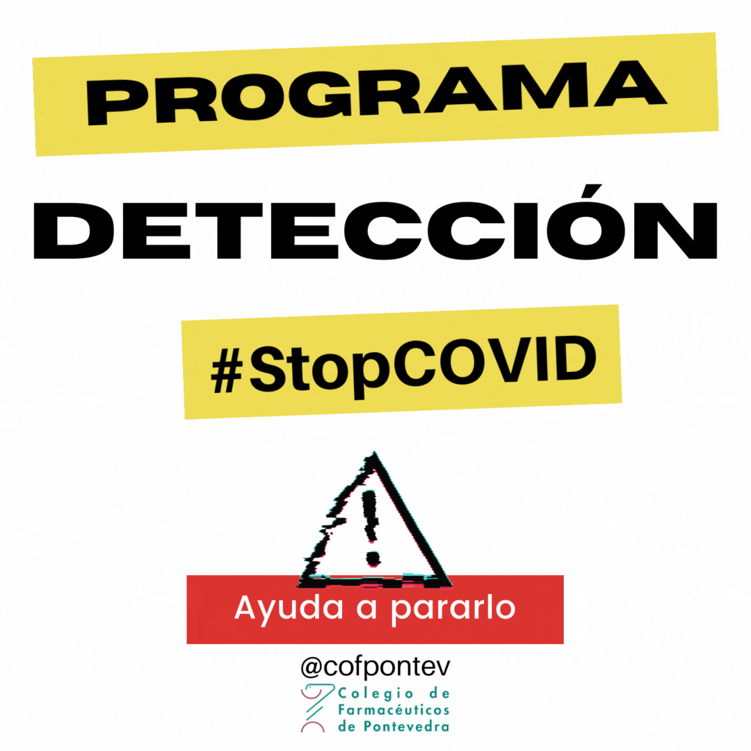 #StopCOVID &#8211; Cribado 12 a 17 años - Colegio de Farmacéuticos de Pontevedra