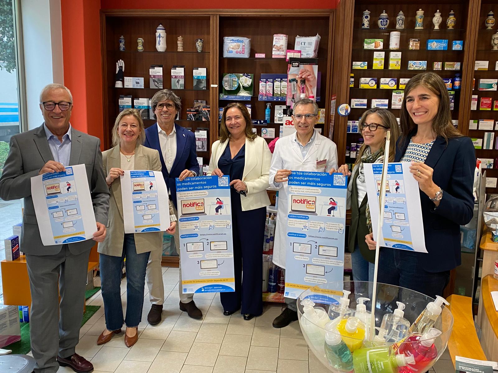 Presentación de la campaña de Farmacovigilancia: «Coa túa colaboración os medicamentos poden ser máis seguros» - Colegio de Farmacéuticos de Pontevedra