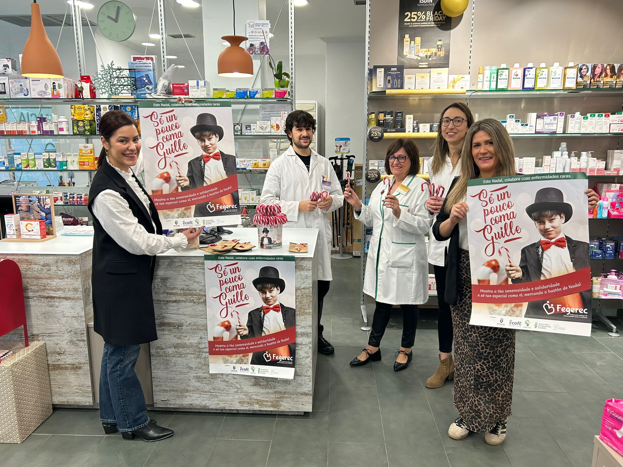 Presentación de la campaña de FEGEREC en farmacias de Pontevedra - Colegio de Farmacéuticos de Pontevedra