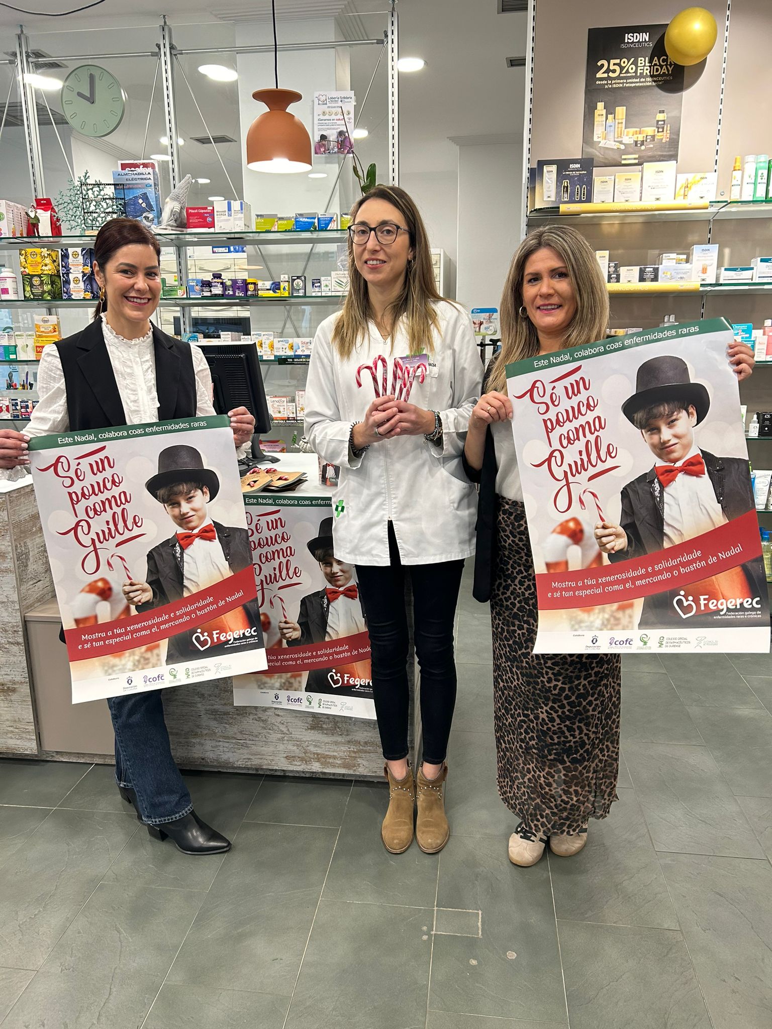 Presentación de la campaña de FEGEREC en farmacias de Pontevedra - Colegio de Farmacéuticos de Pontevedra