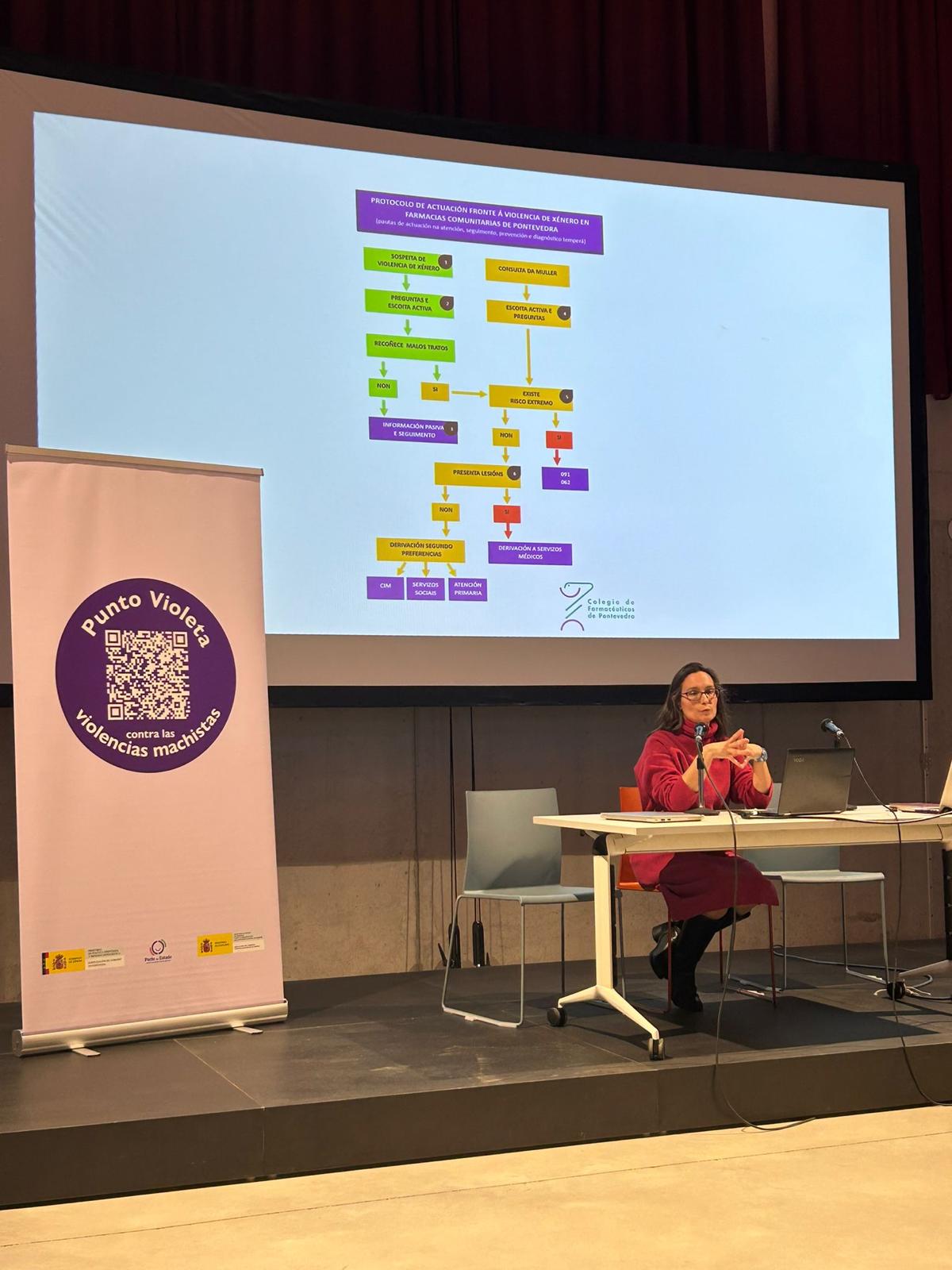 Continúan los encuentros comarcales enmarcados en la lucha contra la violencia de género - Colegio de Farmacéuticos de Pontevedra